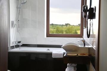 Фото номера Двухместный номер с 1 кроватью Отель Hotel Atlanta г. Stare Jeżewo 10